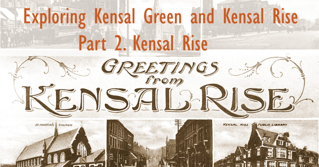 Exploring Kensal Green and Kensal Rise. Part 2. Kensal Rise, February 2021