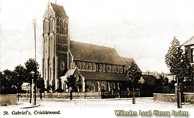 St.Gabriel's Church, Mapesbury, 1909